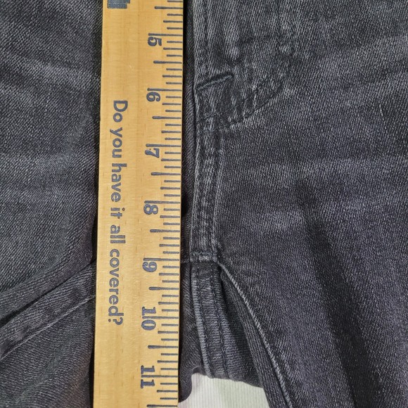 Abercrombie & Fitch Jeans Men 28x30 Langdon Skinny Stretch Dark Wash Black Denim - Picture 7 of 9